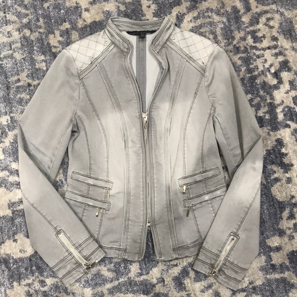 Gray jacket from White House black market